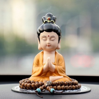 Tượng phật bà quan âm gốm màu