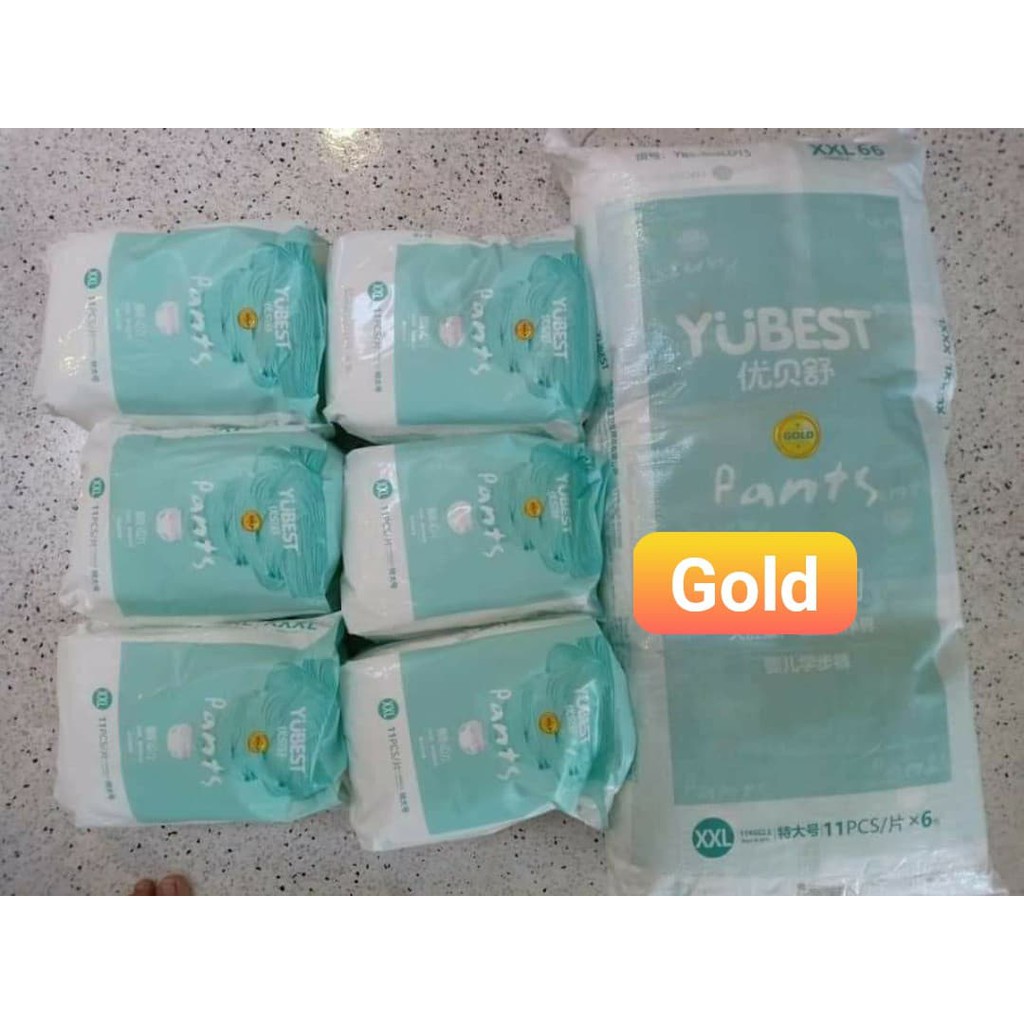 Bỉm YUBEST Gold / Night / Angel / Natural /quần/dán S132, S90, M108, M84, L96, L78