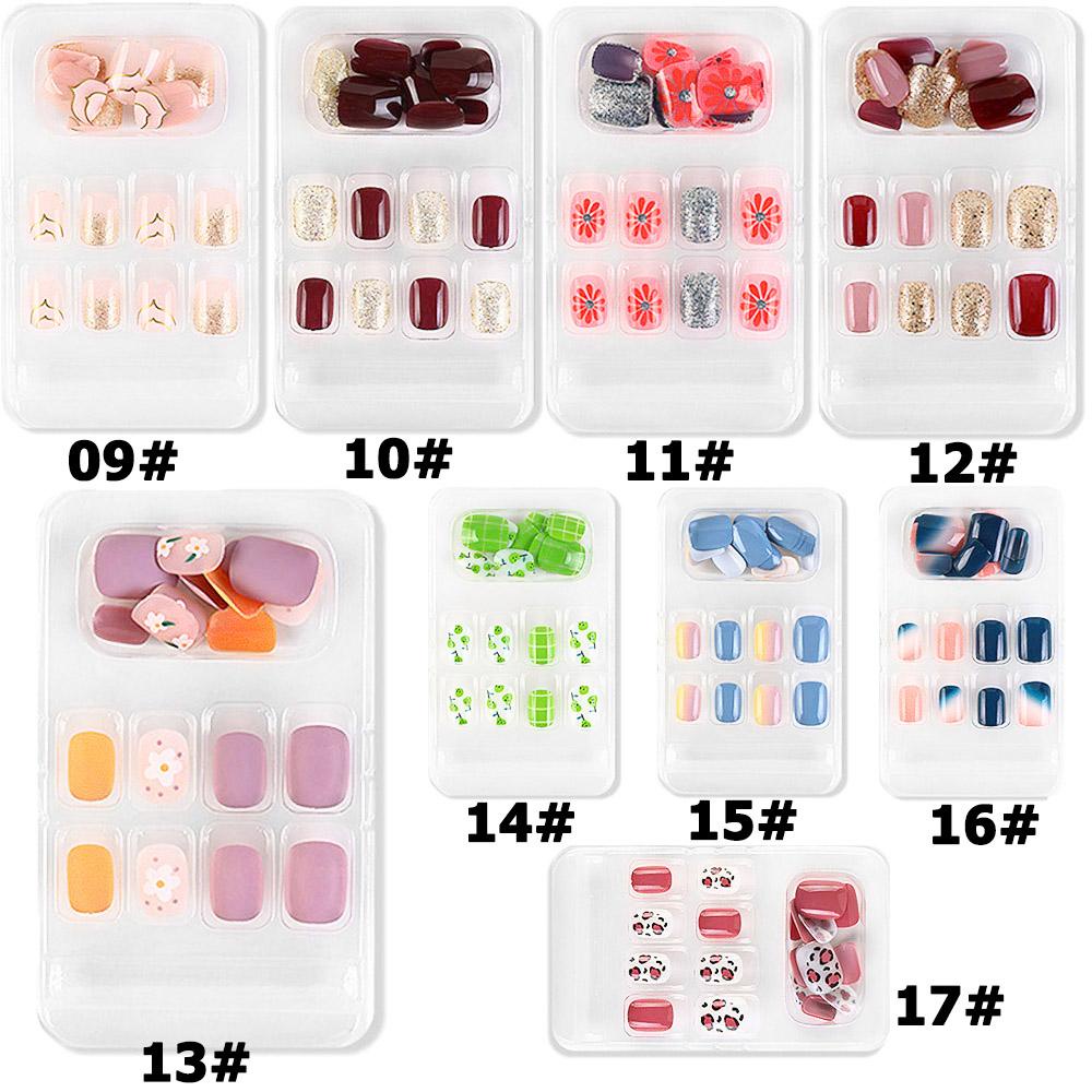 Bộ Móng Tay Giả Toàn Diện Kèm Keo Dán Trang Trí Nghệ Thuật
