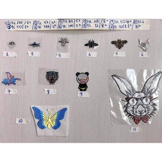 sticker hình ủi nổi con vật