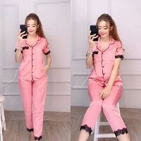Pizama vải lụa satin