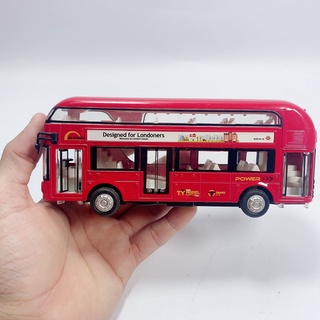 Mô hình xe sắt bus hai tầng
