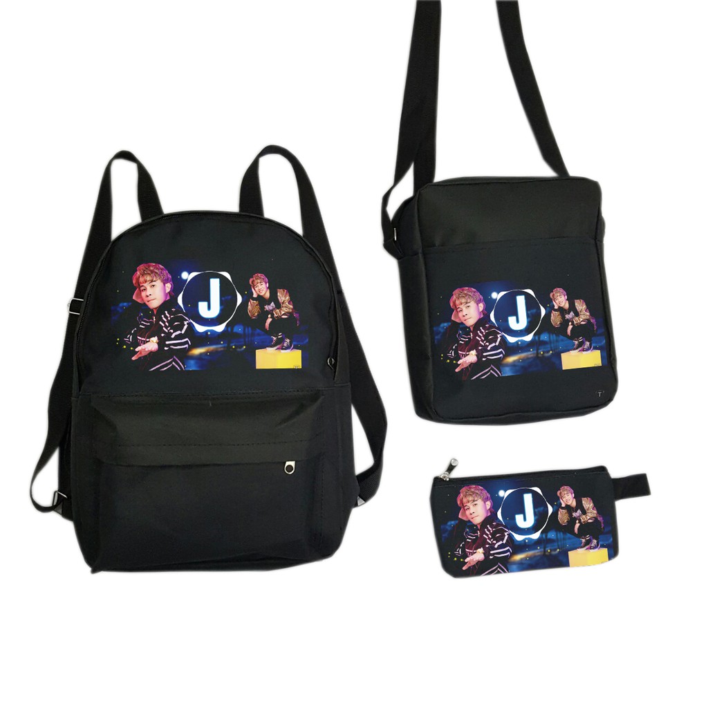 Set balo Jack bộ 3 món balo - túi - ví