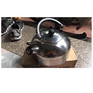 Ấm reo đun nước inox 2.5l đun được trên mọi loại bếp