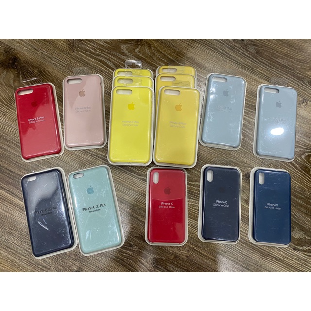 Ốp iPhone 7/8 plus - iphone X Apple silicone