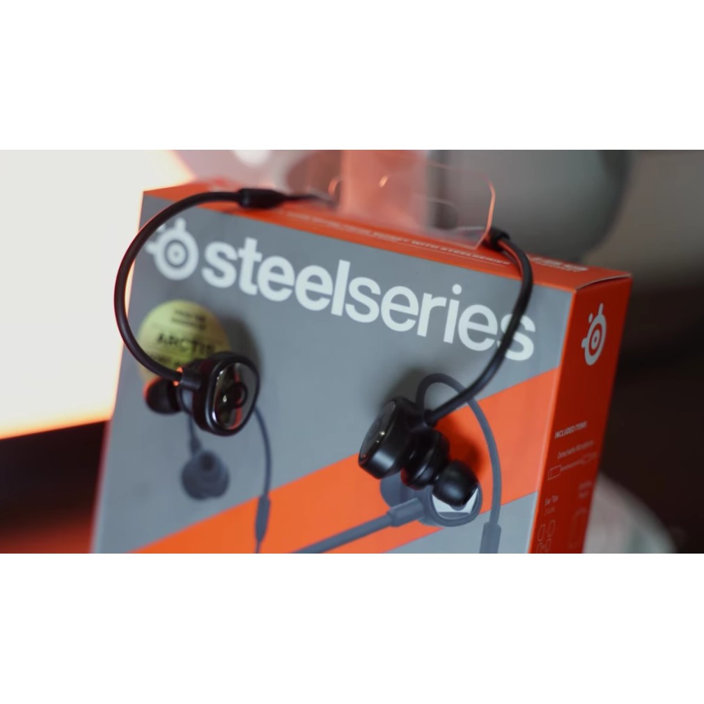 Tai nghe nhét tai Steelseries Arctis TUSQ In-ear Dual Microphone mobile gaming headset 5.0