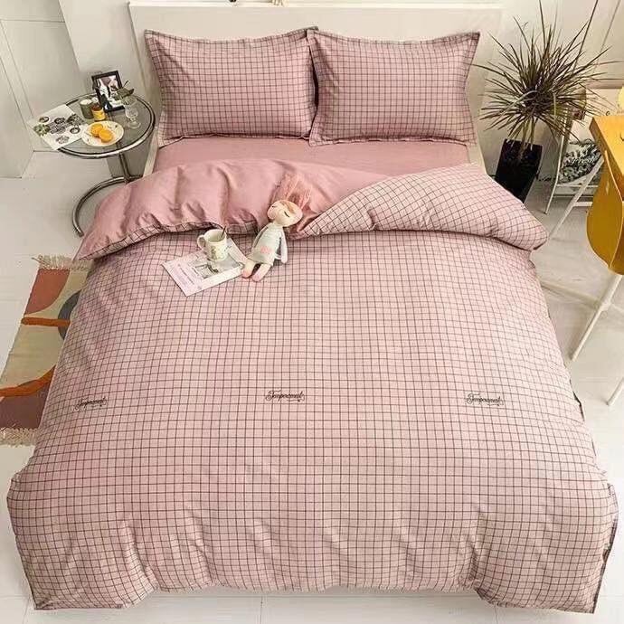Bộ chăn ga gối cotton 100% Boss Decor mềm mại bo chun miễn phí