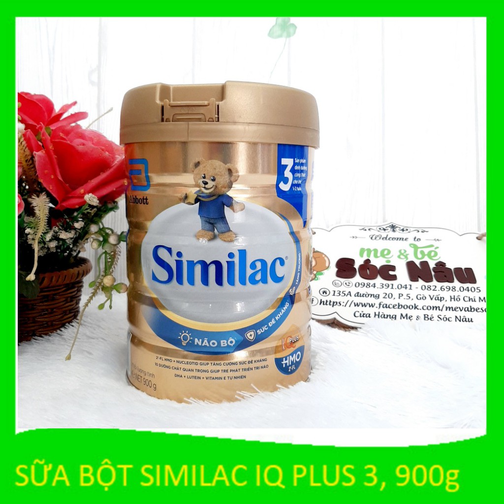[DATE 2022] Sữa Similac IQ HMO 3, 900g