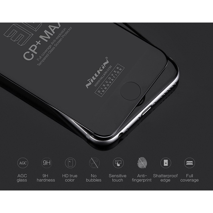 Kính Cường Lực Full Màn Nillkin 3D CP+ Max Cho IPhone6/ 6S/ 6 Plus/ 6S Plus - Xịn Nhất, Tốt Nhất