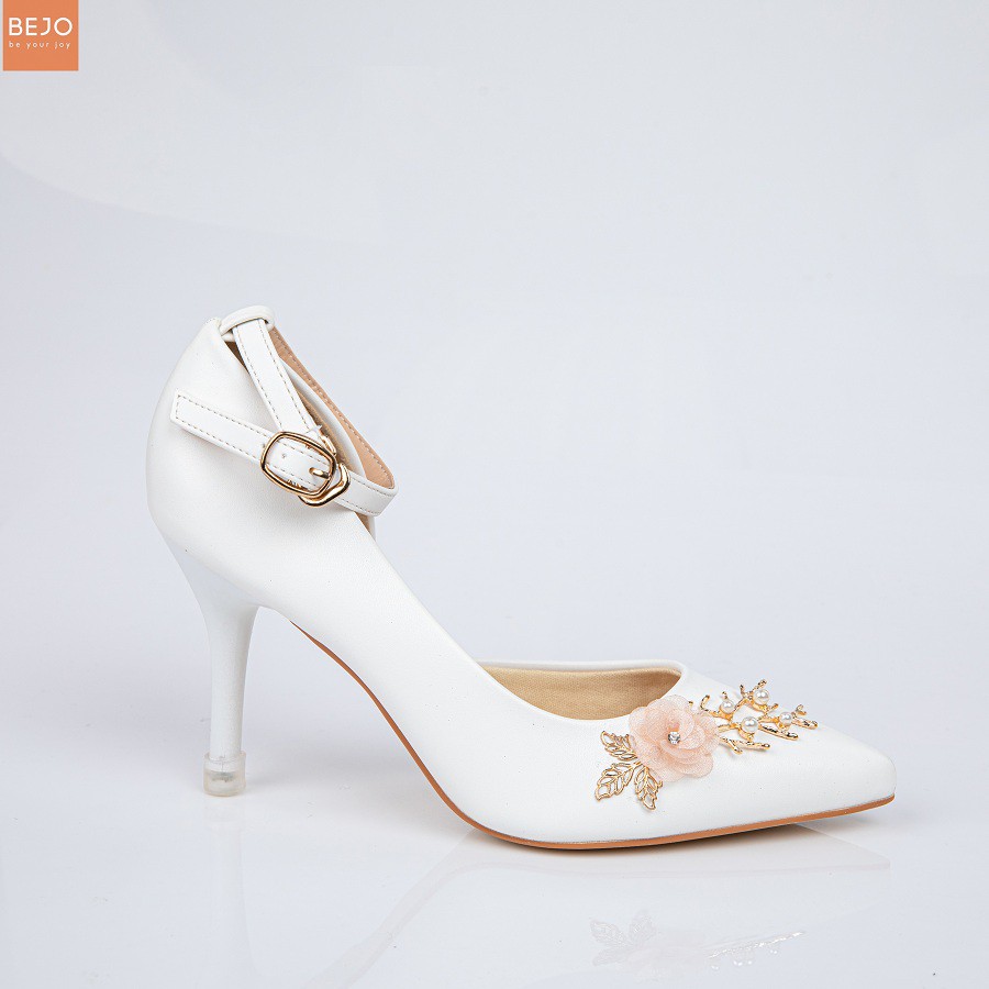 GIÀY CƯỚI -GIÀY CÔ DẤU BEJO 1HOA - WEDDING SHOES