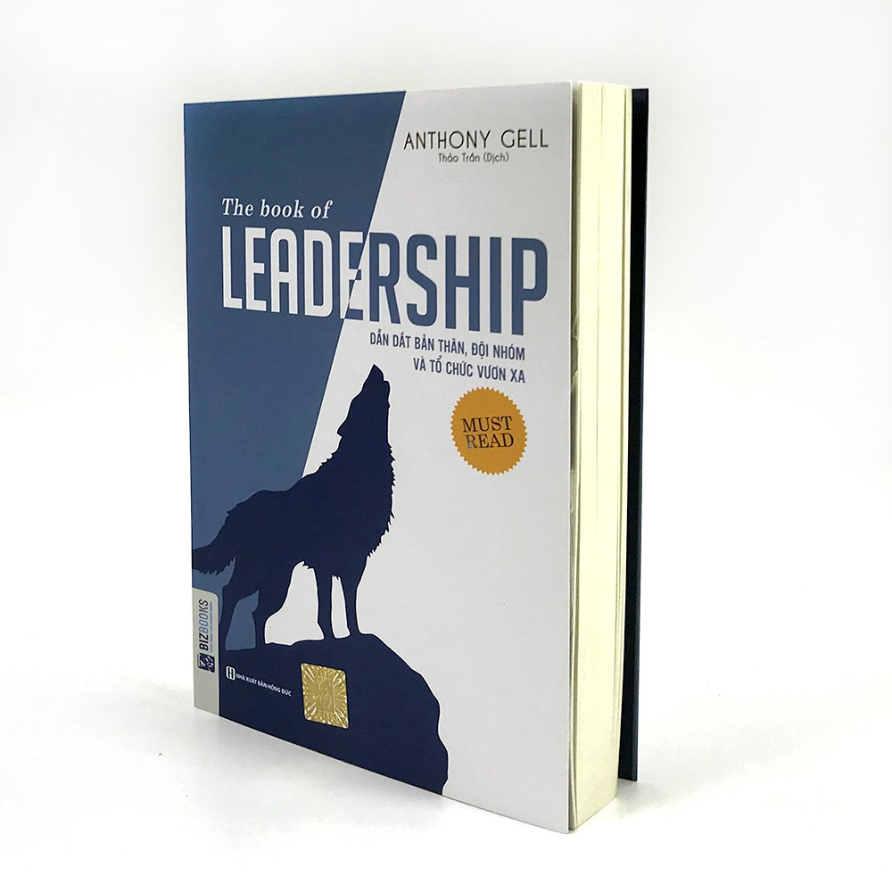 Sách - Dẫn dắt bản thân, đội nhóm và tổ chức vươn xa - The book of LEADERSHIP Tặng Kèm Sổ tay