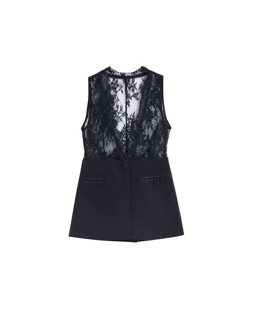 Set áo vest Dương Mịch