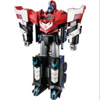 Đồ chơi Robot Transformers container Mega Optimus Prime - Power Rangers 3 bước cử động tay - Siêu to khổng lồ (Box)