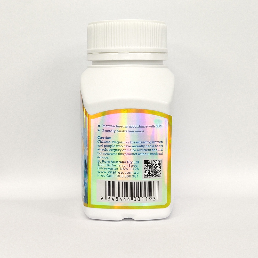 Viên Uống Tái Tạo Sụn Khớp Vi Cá Mập Vitatree Shark Cartilage 1000mg Hộp 100 Viên Của Úc - Hàng Úc 2279