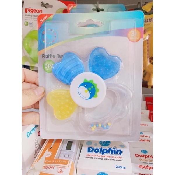 Xúc Xắc Ngặm Nướu Cho Bé Hình Bông Hoa AMI  nhập khẩu Thái Lan