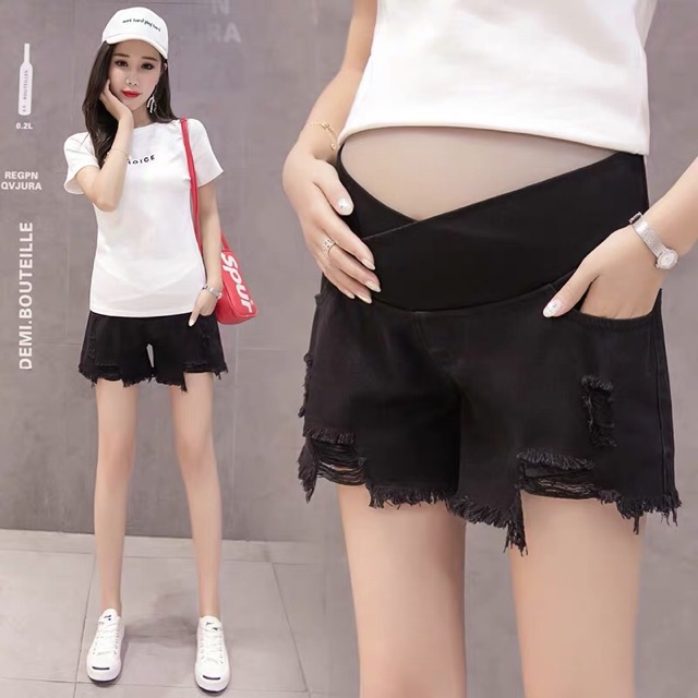 quần short bầu cạp chéo chất đẹp mát mặc hè hợp thời trang hàng quảng châu cao cấp✅sale 50%_sẵn hàng✅