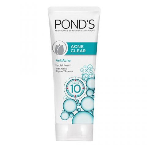 Sữa rửa mặt Pond's Acne Clear ngừa mụn 100g