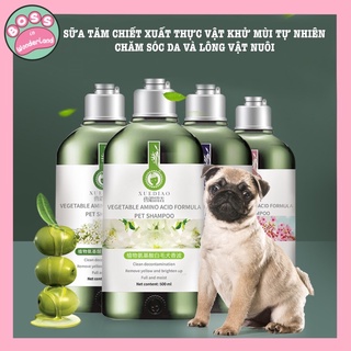 SỮA TẮM XUEDIAO CHIẾT XUẤT THỮ VẬT KHỦ MÙI TỰ NHIÊN CHĂM SÓC DA VÀ LÔNG THÚ CƯNG