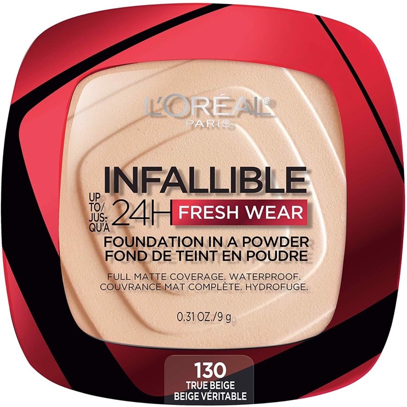 [AUTH-ĐỦ BILL] PHẤN NỀN MỊN NHẸ 24H LOREAL INFALLIBLE