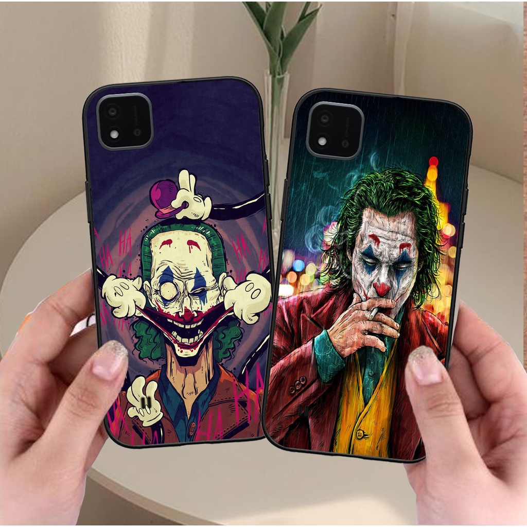 Ốp Realme C21Y / C25Y in 3D rockey , đen huyền bí cá tính phong cách cực ngầu