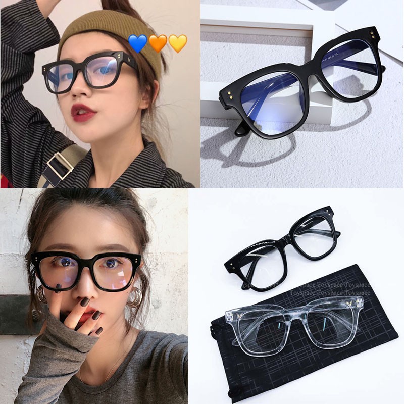 Kính Gọng Dáng Vuông V Wild Khung Nhựa Thời Trang Hot Trend Thay Được Mắt Cận