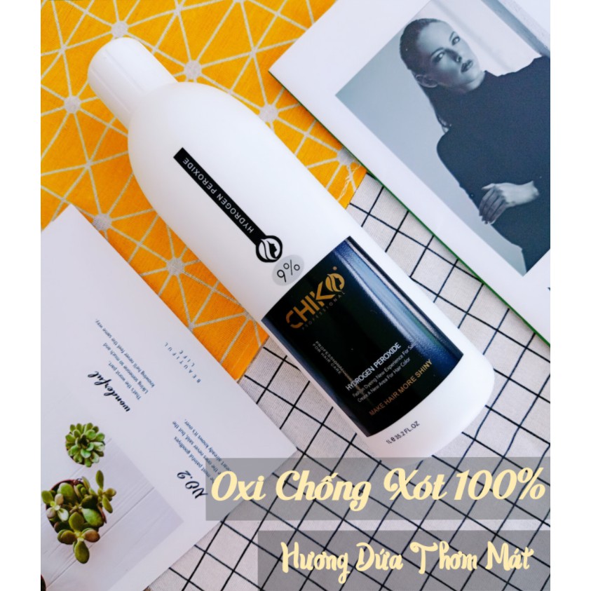 Oxy Trợ Nhuộm [FREE SHIP] Oxi Trợ Nhuộm Chiko - Hương Dứa, thơm, không xót da đầu -1000ml - 0103 | BigBuy360 - bigbuy360.vn
