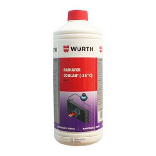 Nước làm mát động cơ wurth radiator coolant 1l - mza-wut0892350001