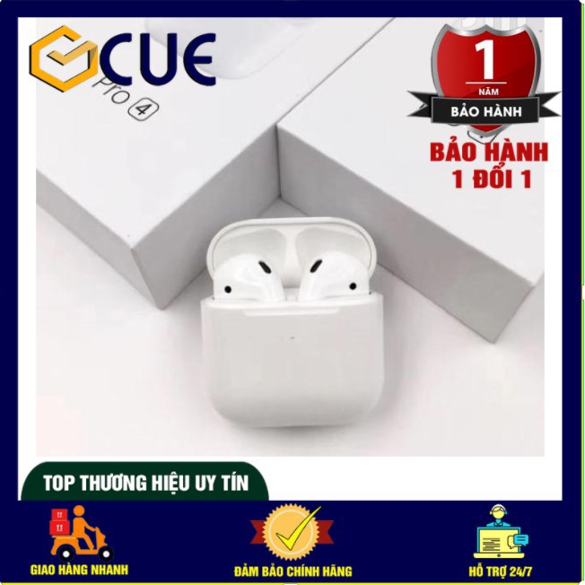 Tai nghe Bluetooth Inpod Pro 4 Cảm Biến Tự Động Kết Nối Khi Mở | BigBuy360 - bigbuy360.vn