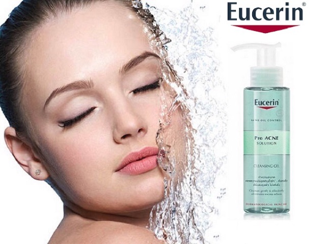 ✅[CHÍNH HÃNG] Eucerin Proacne Cleasing Gel - Gel Rửa Mặt Dành Cho Da Nhờn Mụn 200ml