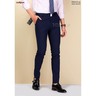Quần Tây Âu Nam Titishop AVN152Q Xanh đen