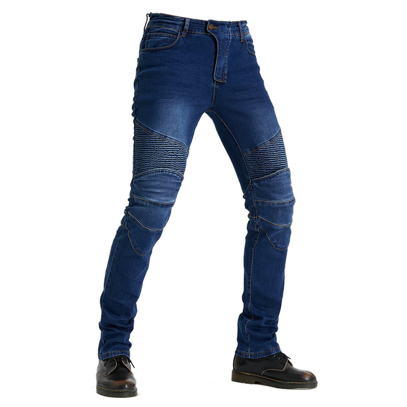 Quần jeans ống thẳng dài thời trang cưỡi đua xe mô tô địa hình VOLERO