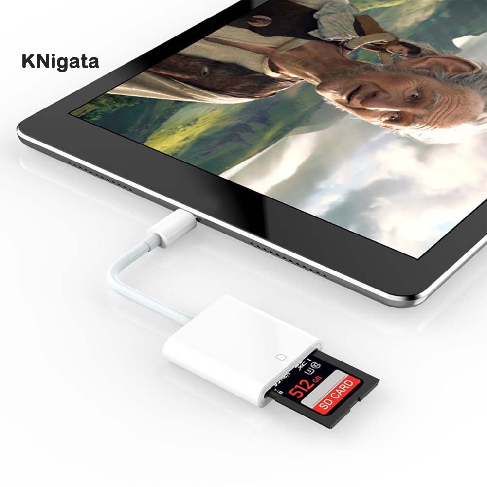 Đầu Đọc Thẻ Nhớ Tf Otg Cho Iphone Ipad Phone Tablet | BigBuy360 - bigbuy360.vn