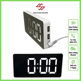 Đồng hồ led để bàn màn hình điện tử ( THIẾT KẾ ĐƠN GIẢN, SANG TRỌNG )