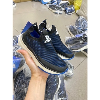 Giày cổ chun màu đen cho bé trai size 30-37