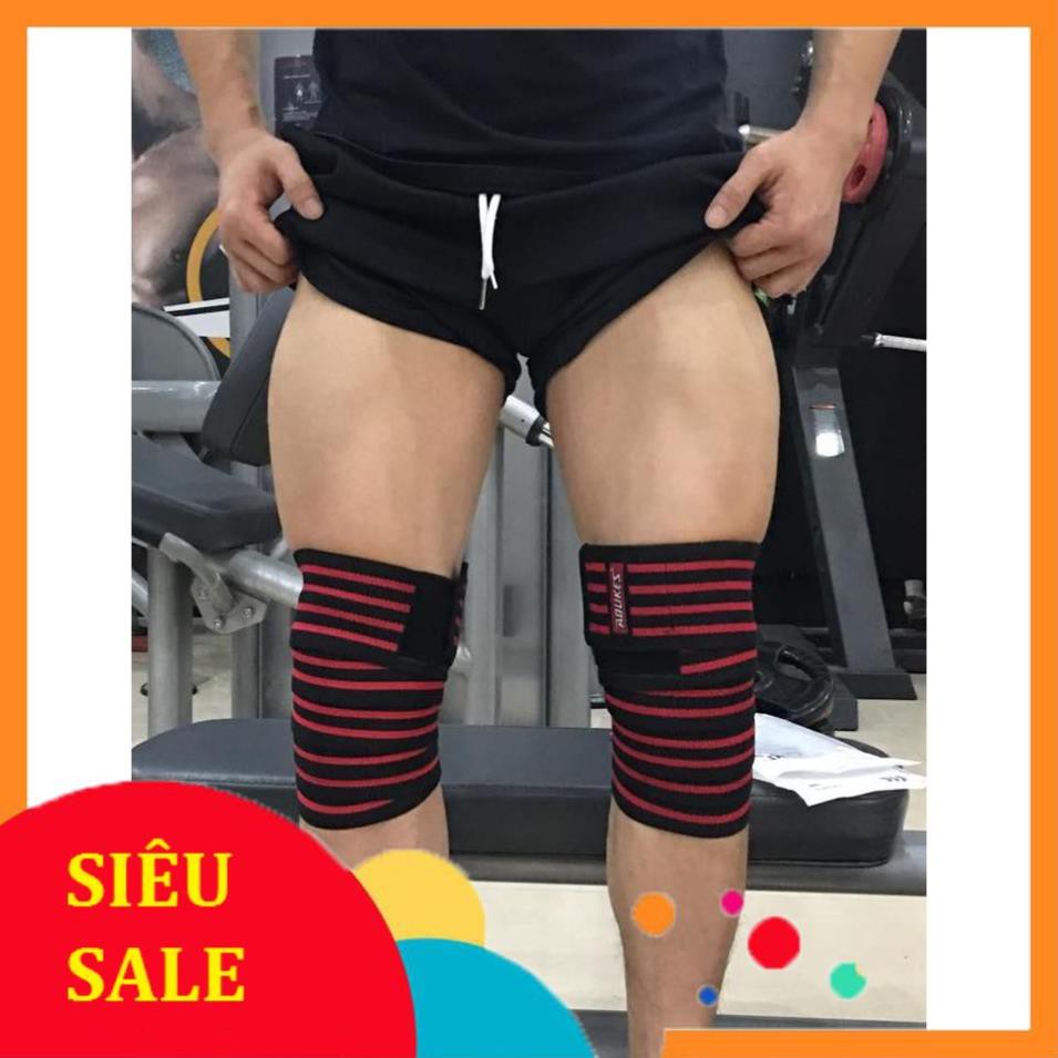 KING SPORRT 247 Dây Quấn Đầu Gối Tập GYM, Đai Gối Squat Aolikes