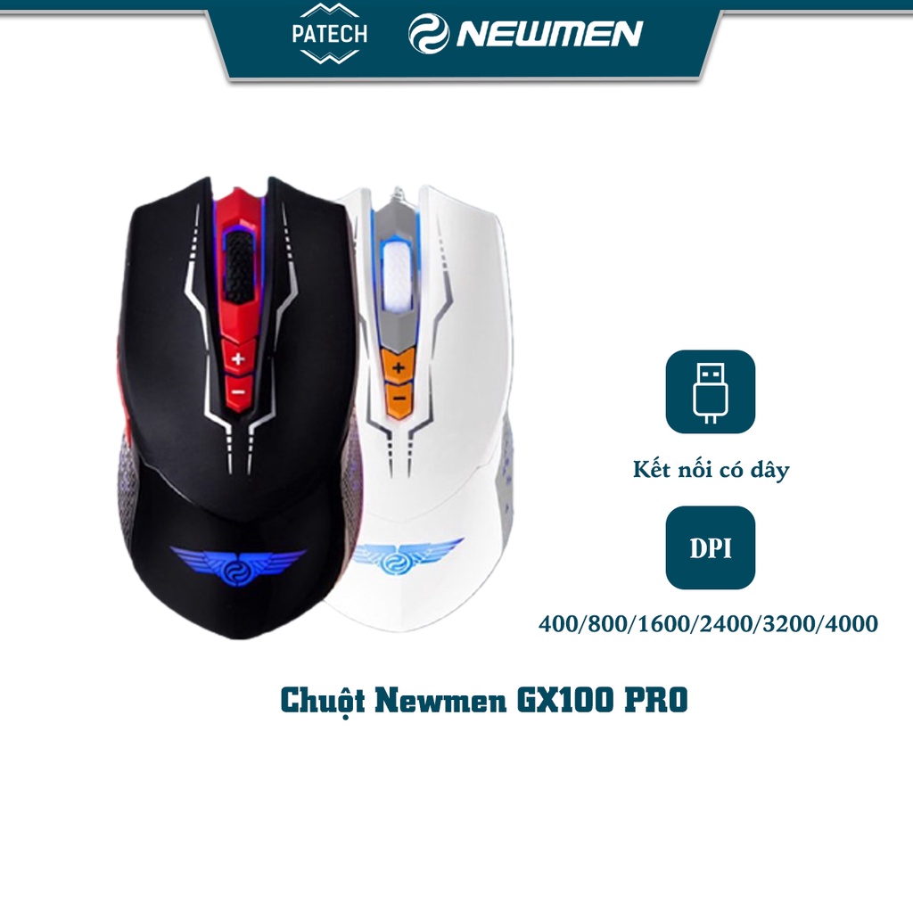 Chuột có dây Gaming Newmen GX100-Pro  - Hàng chính hãng