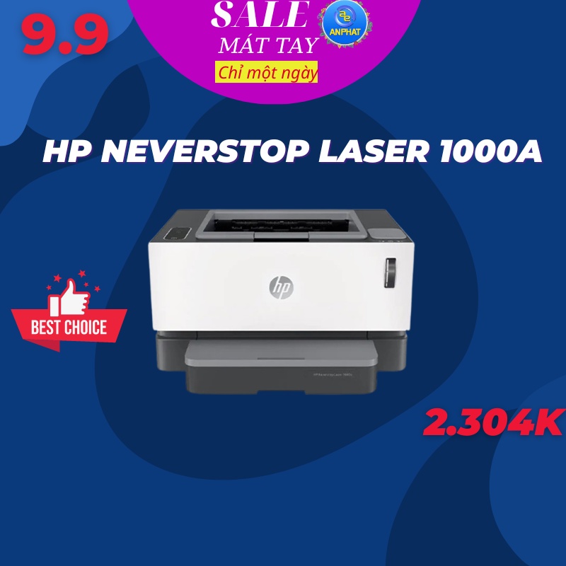 Máy in HP Neverstop Laser 1000A/1000W- chính hãng BH 12 tháng
