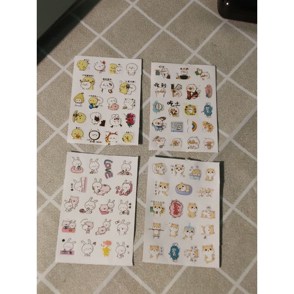 1 Tấm Sticker Ngẫu Nhiên Trang Trí Sổ Tay Nhật Kí