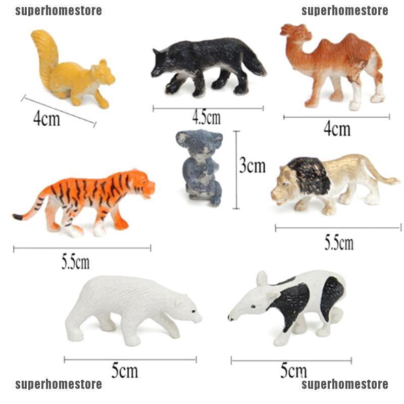 Bộ Đồ Chơi Mô Hình Động Vật 58 Chi Tiết Cho Bé Tập Làm Quen Với Thế Giới Con Vật Có Hộp Đựng