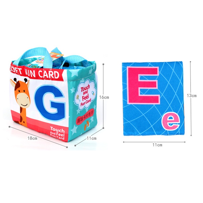 Sách Vải Học Chữ Cái Có Thể Giặt Sạch Dành Cho Trẻ Em