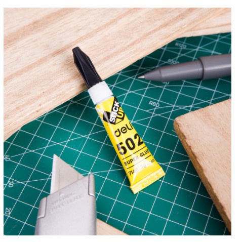 Keo Dán 502 Deli E7146 Đa Năng Dán Giày Dép, Dán Túi Xách, Dán Gốm Sứ Siêu Chắc  ANKICO