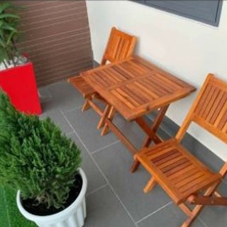 Ghế gỗ gấp siêu đẹp. Mới 100%