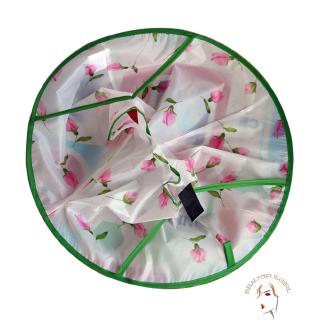 Áo Choàng Cắt Tóc In Hoa Cho Bé