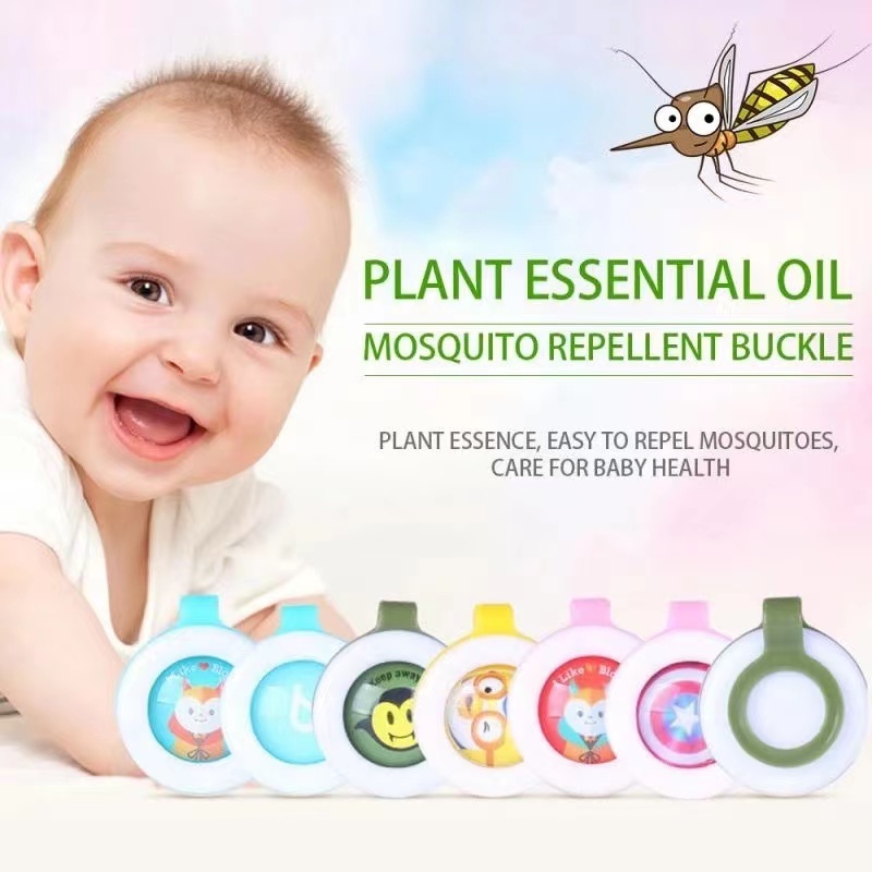 Set 5 Khóa Chống Muỗi Hoạt Hình Mùa Hè An Toàn Cho Trẻ Em