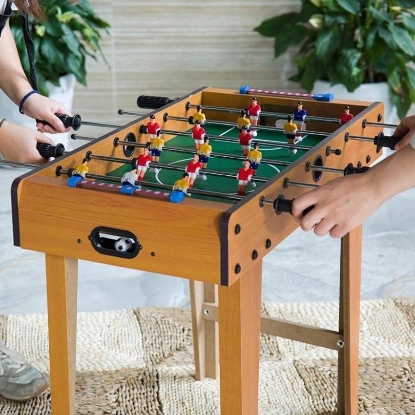 Đồ chơi bàn bi lắc bóng đá 6 tay cỡ lớn chân cao Table Top Football TTF-69CC