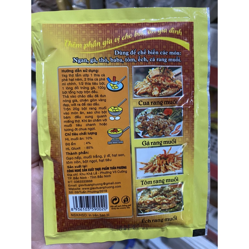 Bột Rang Muối Tuấn Phương 45g