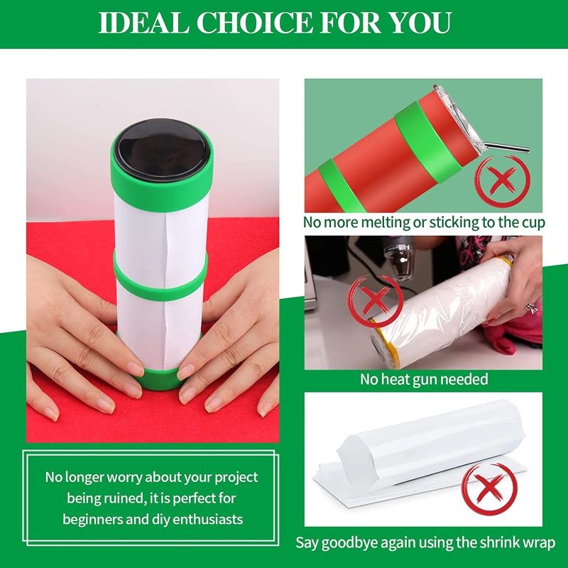 Giá Đỡ Giấy Tumbler Siêu Co Giãn 2 Kích Cỡ S L Ngăn Ma Quái