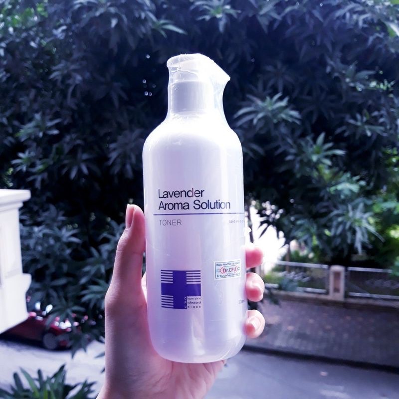 [Dr CPU] Toner Nước hoa hồng Lavender cho da dầu mụn Lavender Aroma Solution 300ml/1000ml Dr CPU chính hãng Hàn Quốc