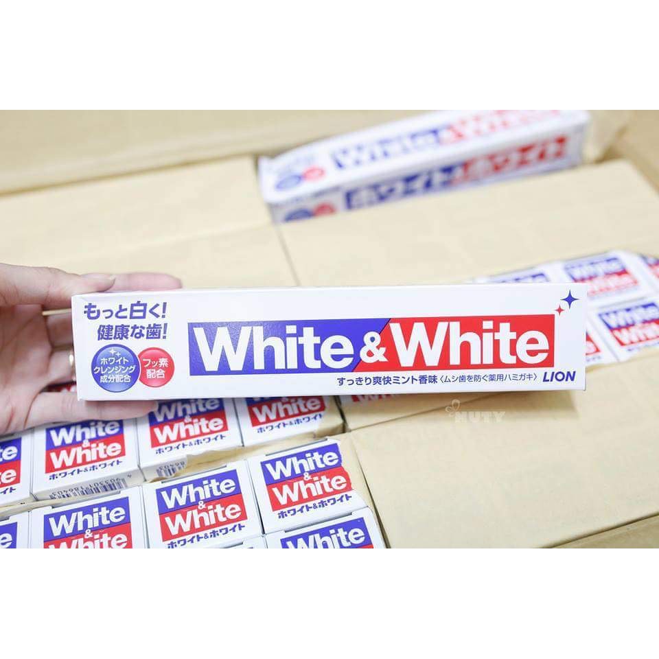 ✨ KEM ĐÁNH RĂNG WHITE & WHITE LION NHẬT BẢN 😁