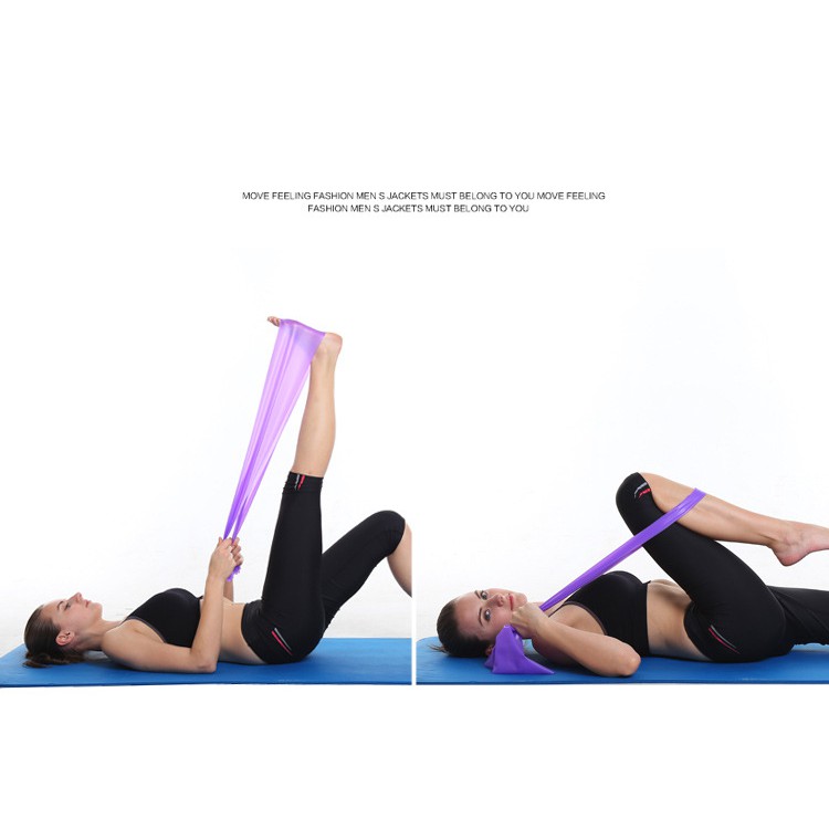 Dây Đàn Hồi Kháng Lực 1,5m | Dây Thun Tập Yoga